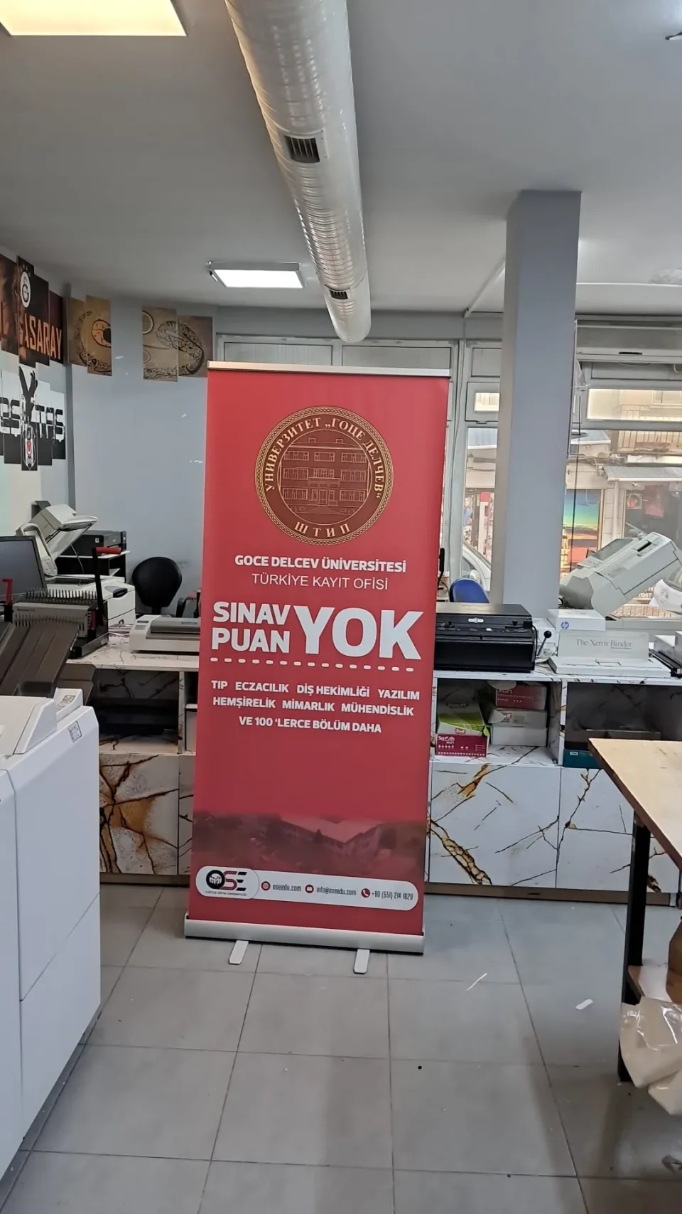 Rijit bilgilendirme panosu gerçek saha uygulaması